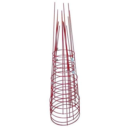 GLAMOS WIRE PRODUCTS Glamos Wire Products 745095 42 in. Heavy Duty Red Plant Support - Pack of 5 745095